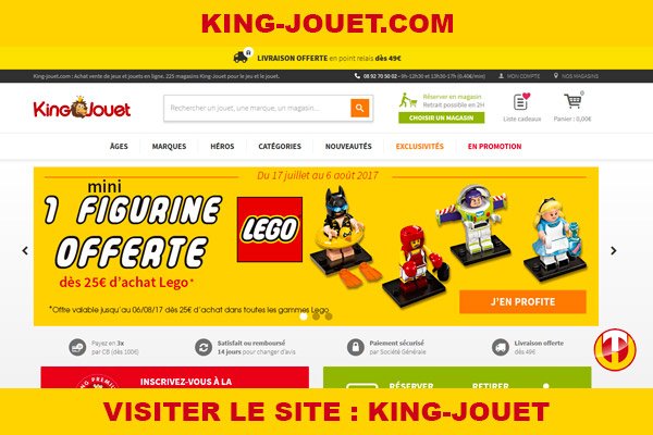 site internet king jouet